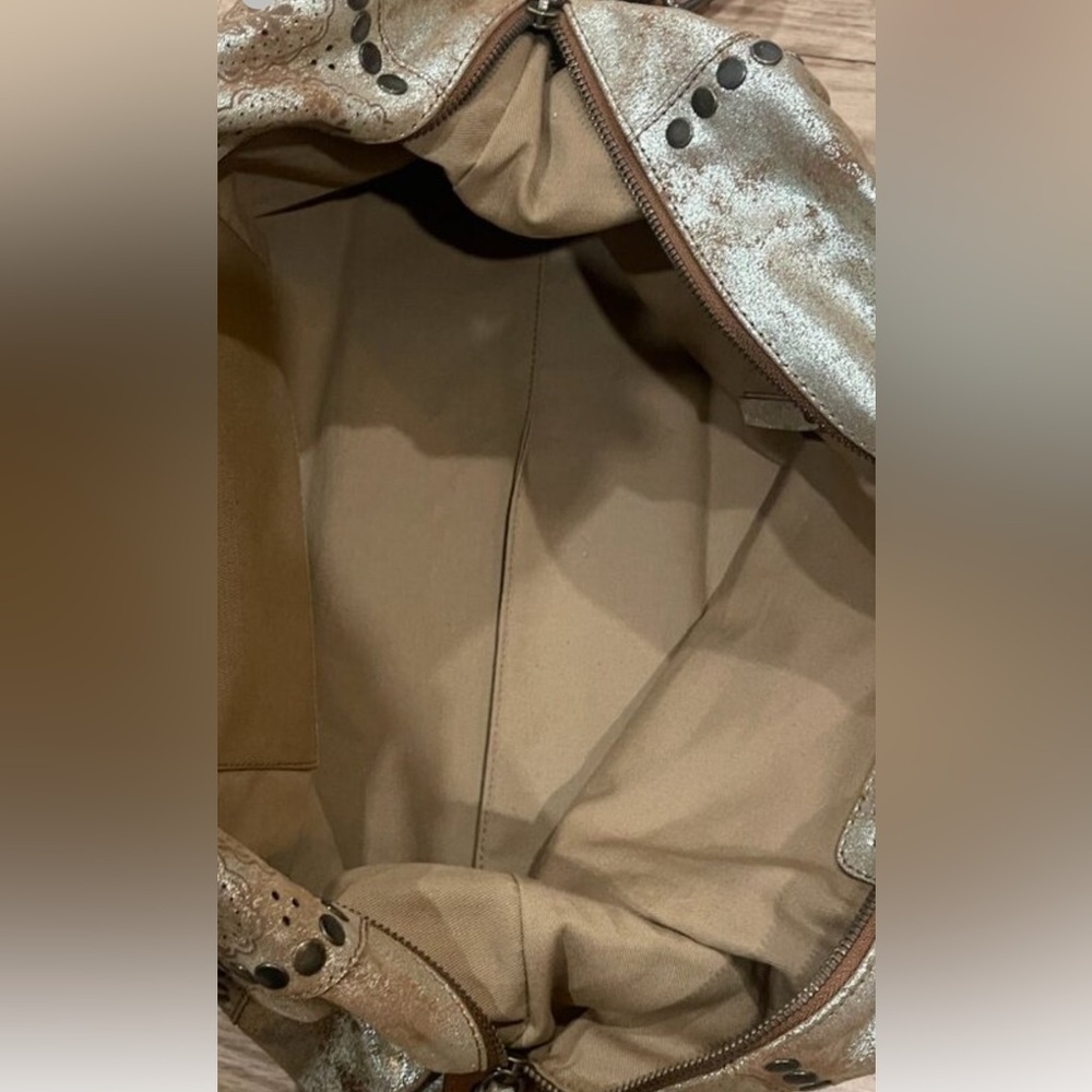 FREE PEOPLE We The Free Pyrite Augustine Tote Free People NWT - Picture 11 of 14